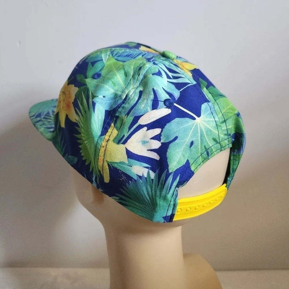 Nickelodeon SpongeBob Squarepants Tropical Blue Green Baseball Hat Cap
